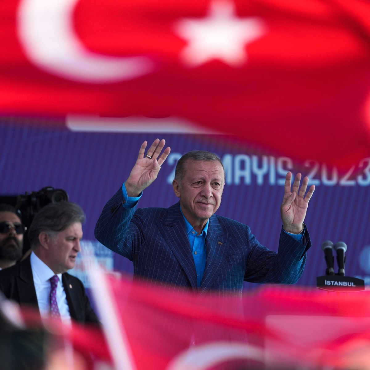 Präsident Recep Tayyip Erdogan ist seit 20 Jahren an der Macht. - Foto: Khalil Hamra/AP