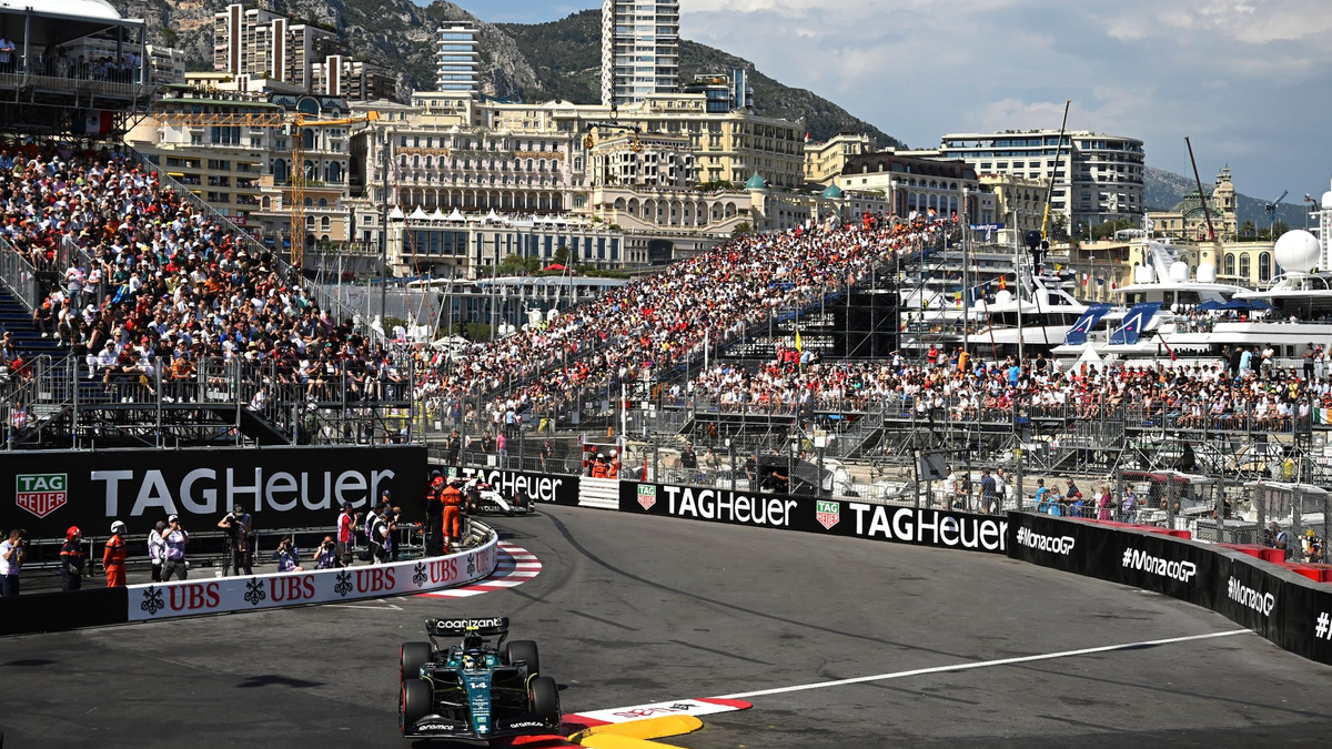 Fernando Alonso beim Qualifying in Monaco. - Foto: Christian Bruna/Pool EPA/AP/dpa