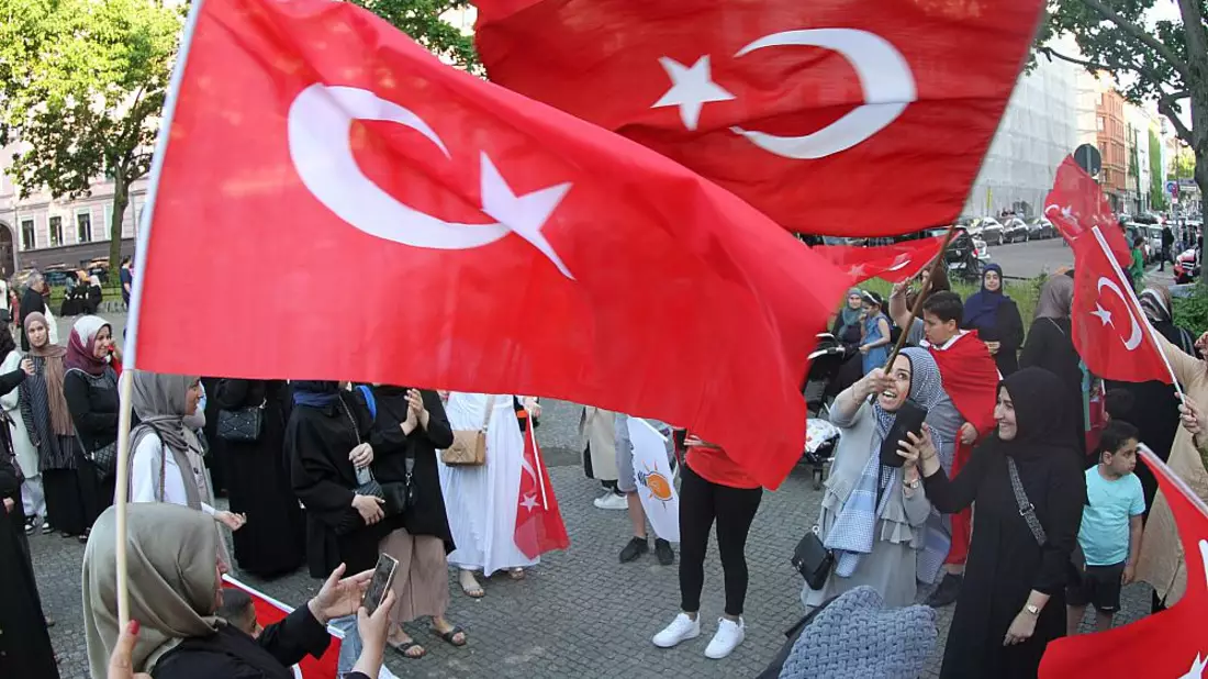Anhänger von Erdogan am 28.05.2023 - Bild: ?ber dts Nachrichtenagentur