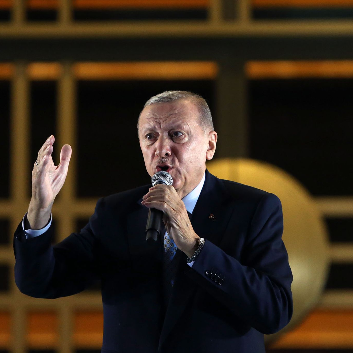 Der türkische Präsident Recep Tayyip Erdogan bleibt weitere fünf Jahre im Amt. - Foto: Mustafa Kaya/Handout/XinHua/dpa