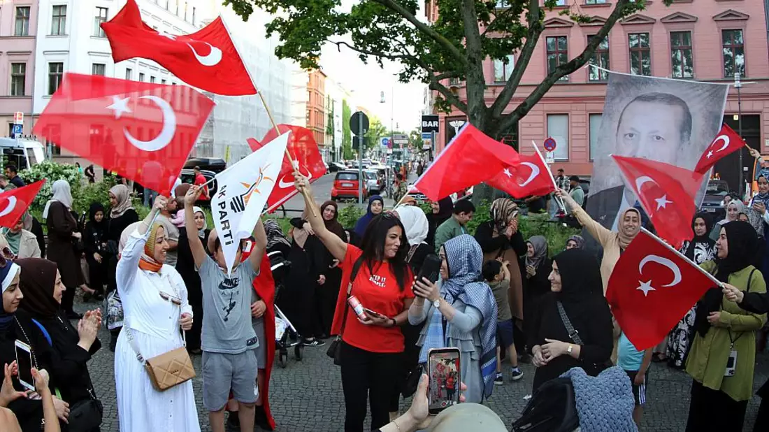 Anhänger von Erdogan am 28.05.2023 - Bild: ?ber dts Nachrichtenagentur