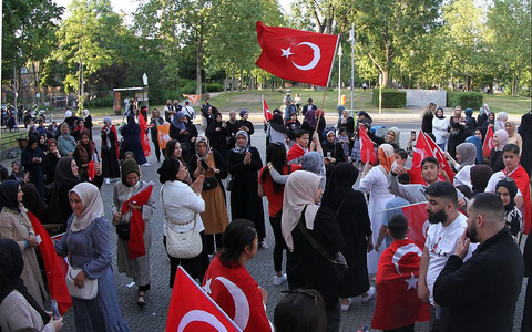 Anhänger von Erdogan am 28.05.2023 - Foto: ?ber dts Nachrichtenagentur