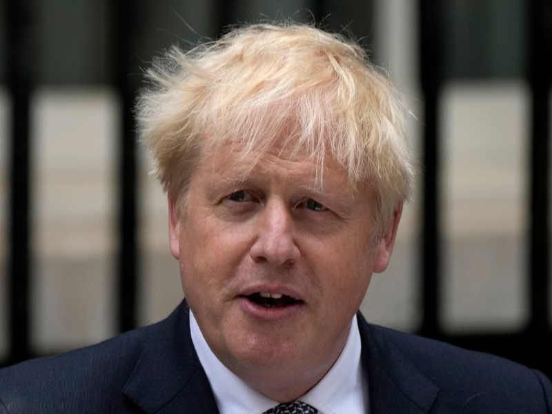 Boris Johnson, Ex-Premier, hat während der Corona-Zeit mit Regierungsvertretern über Whatsapp kommuniziert. - Foto: Frank Augstein/AP/dpa