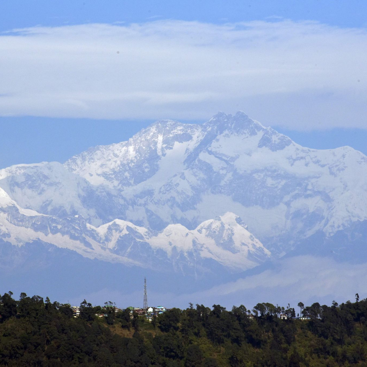 Der Gipfel des Kangchendzönga: Hier war Stitzinger alleine unterwegs. - Foto: Indranil Aditya/NurPhoto via ZUMA Press/dpa