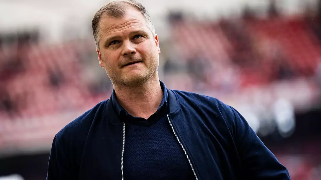 Fabian Wohlgemuth kämpft mit dem VfB Stuttgart um den Klassenerhalt in der Bundesliga. - Bild: Tom Weller/dpa