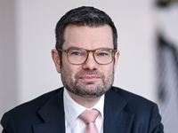 Das Haus von Justizminister Marco Buschmann (FDP) wurde beschmiert. - Foto: Britta Pedersen/dpa/Archiv