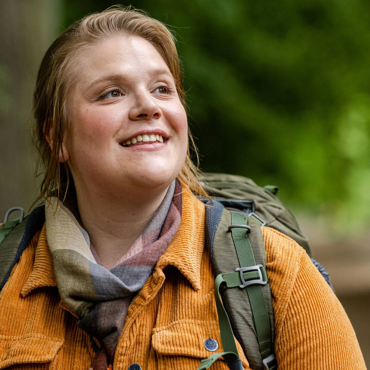 Stefanie Reinsperger wird die junge Försterin Jana Doussière. - Foto: Maor Waisburd/rbb/dpa