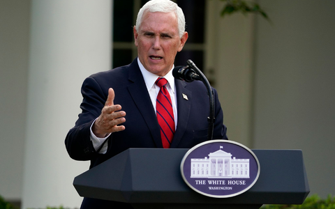 Der ehemalige US-Vize Mike Pence will Berichten zufolge seine Präsidentschaftsbewerbung für die Wahl 2024 bekanntgeben. - Foto: Evan Vucci/AP/dpa/Archiv