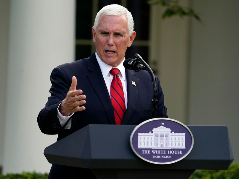 Der ehemalige US-Vize Mike Pence will Berichten zufolge seine Präsidentschaftsbewerbung für die Wahl 2024 bekanntgeben. - Foto: Evan Vucci/AP/dpa/Archiv