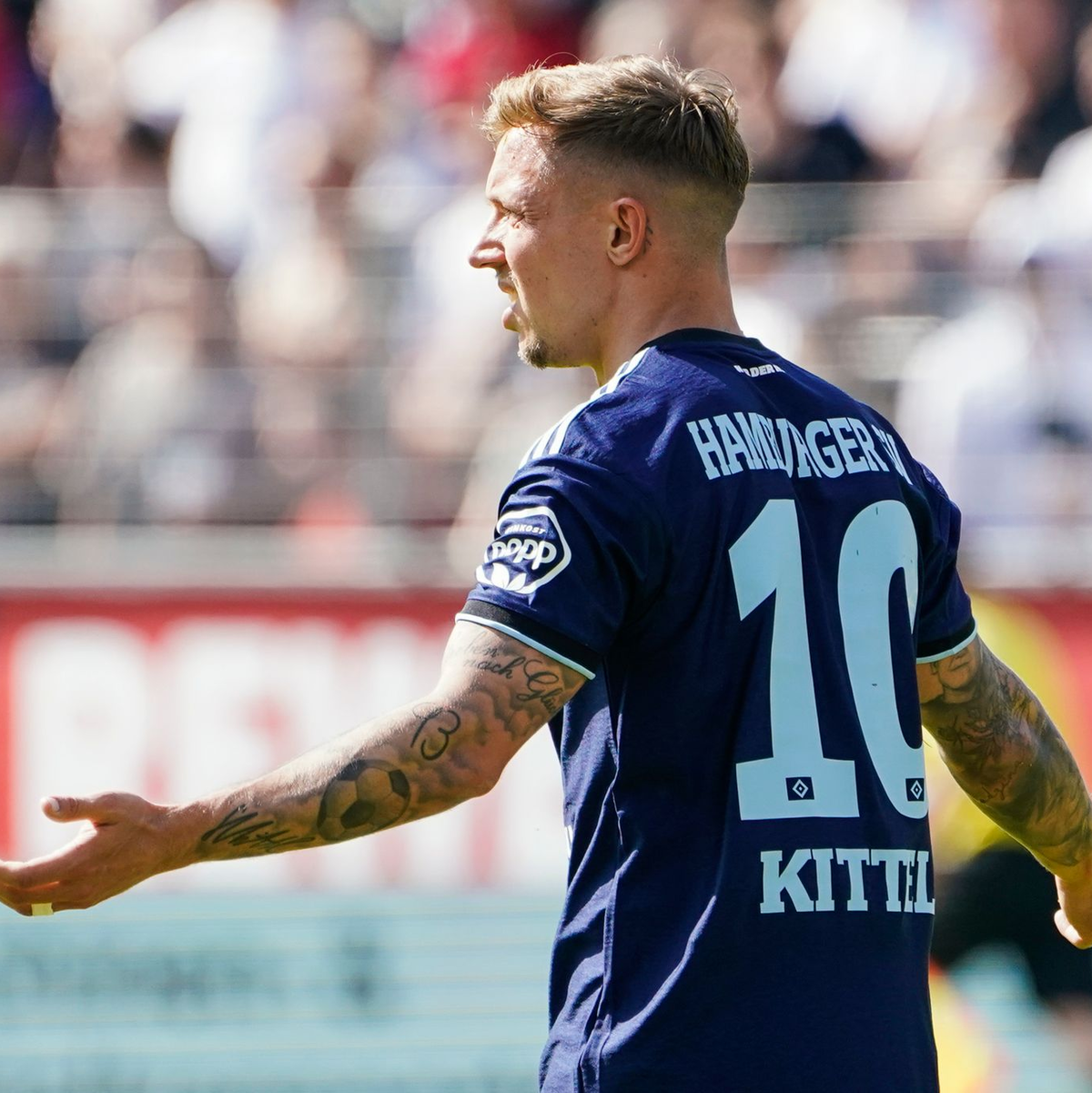 Sonny Kittel will mit dem HSV in die Bundesliga aufsteigen. - Foto: Uwe Anspach/dpa