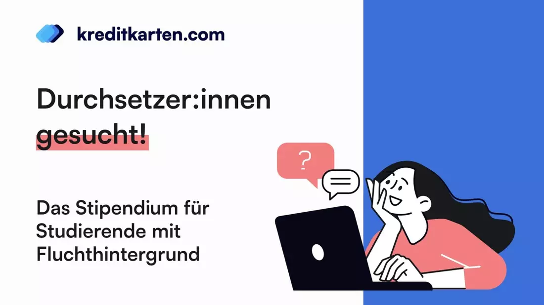 Chancen schaffen: Kreditkarten.com mit Stipendienprogramm für durchsetzungsstarke Studierende mit Fluchthintergrund - Bild: presseportal.de