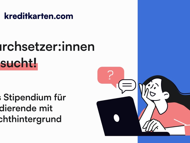 Chancen schaffen: Kreditkarten.com mit Stipendienprogramm für durchsetzungsstarke Studierende mit Fluchthintergrund - Foto: presseportal.de