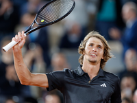 Steht zum vierten Mal in Serie im Halbfinale der French Open: Alexander Zverev. - Foto: Jean-Francois Badias/AP/dpa