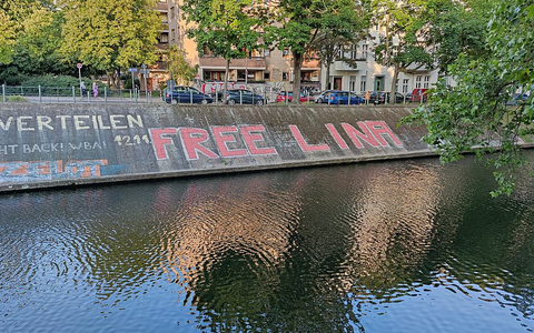 Free-Lina-Schriftzug - Foto: ?ber dts Nachrichtenagentur