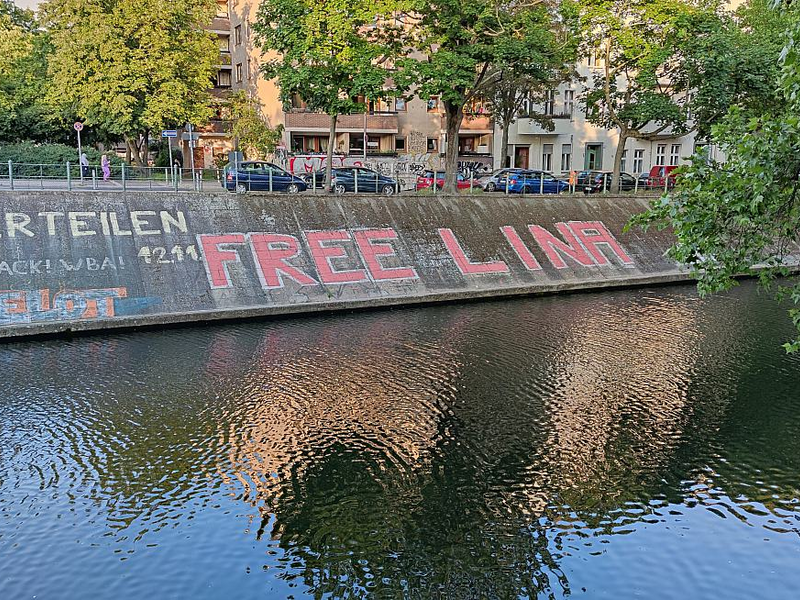 Free-Lina-Schriftzug - Foto: ?ber dts Nachrichtenagentur