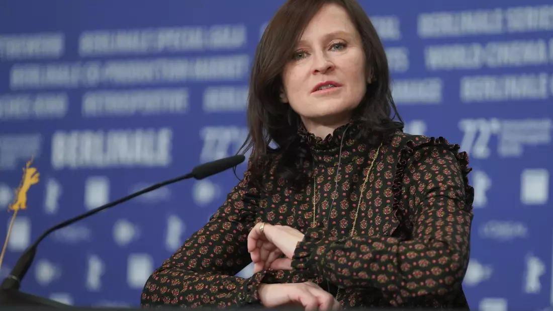 Schauspielerin Sophie Rois auf der Berlinale. - Bild: Joerg Carstensen/dpa