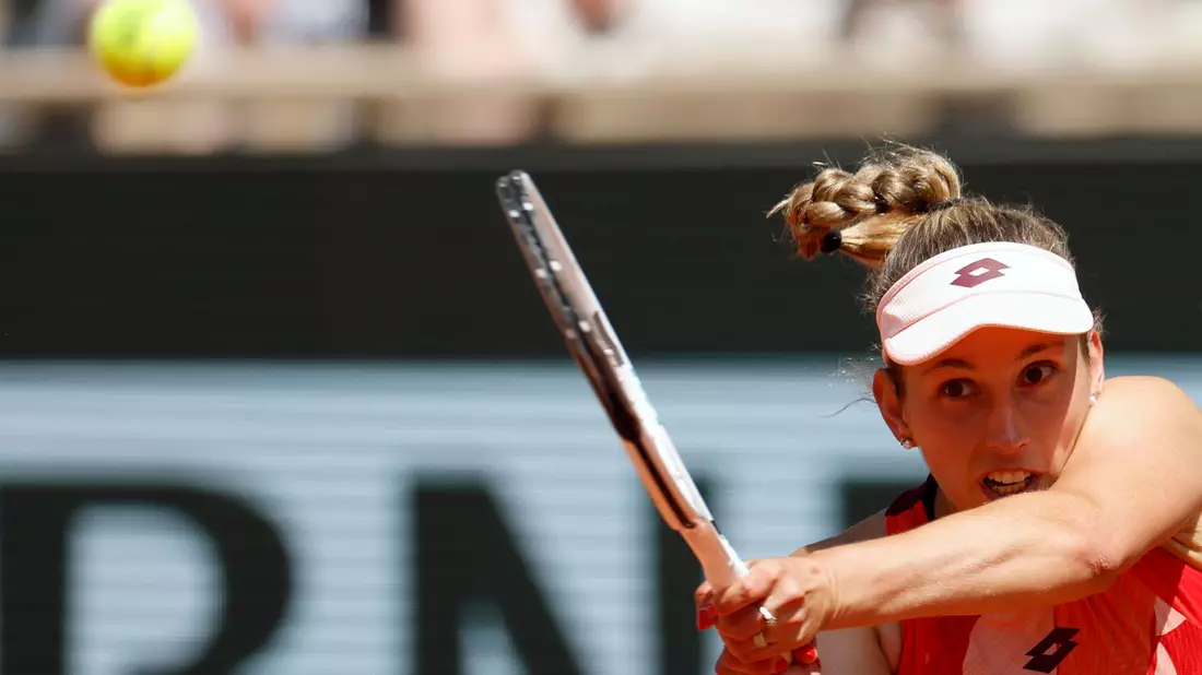 Elise Mertens hat sich bei der French Open gegen Jessica Pegula durchgesetzt. - Bild: Jean-Francois Badias/AP/dpa