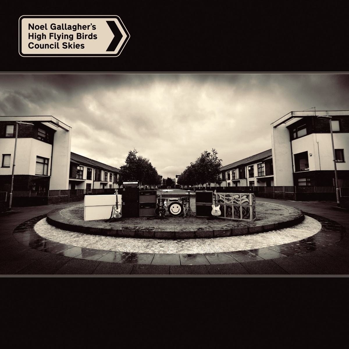 Das Cover des Albums «Council Skies» von Noel Gallagher. - Foto: Sour Mash/dpa