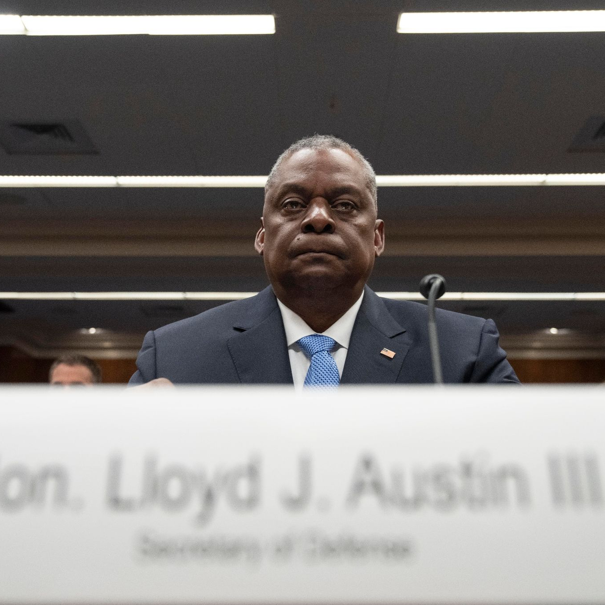 US-Verteidigungsminister Lloyd Austin schickt eine Warnung Richtung China. - Foto: Jacquelyn Martin/AP/dpa