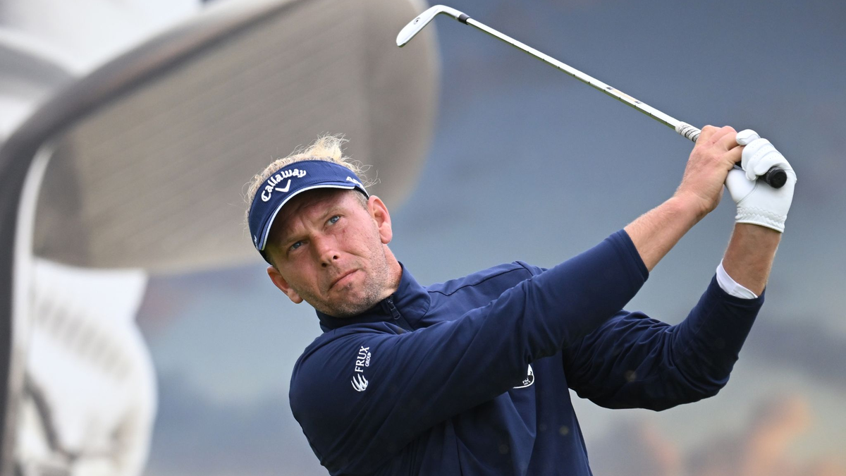 Marcel Siem liegt in Winsen als Siebter nur einen Schlag hinter dem Führungssextett. - Foto: Daniel Reinhardt/dpa