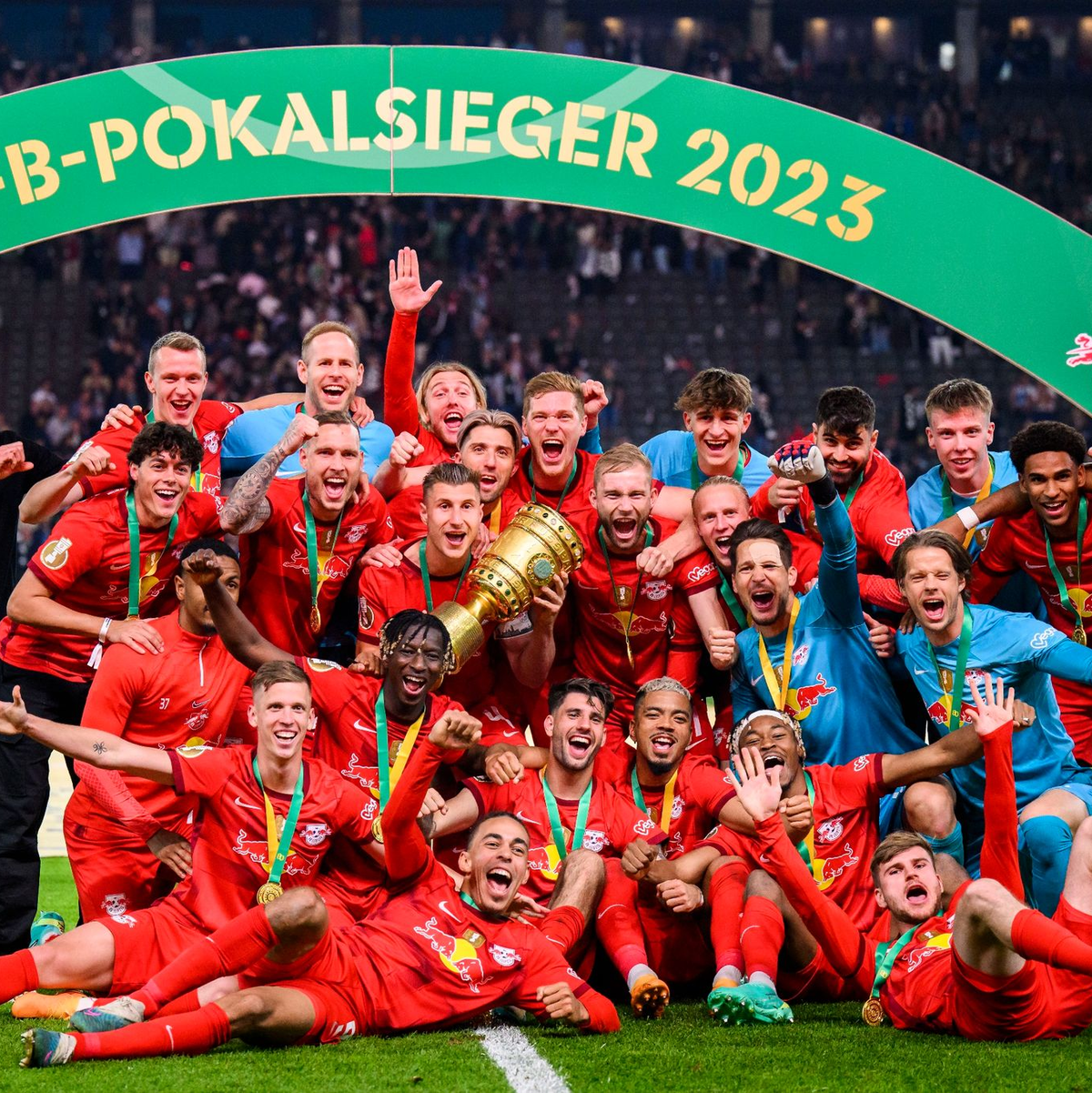 RB Leipzig hat erneut den DFB-Pokal gewonnen. - Foto: Tom Weller/dpa