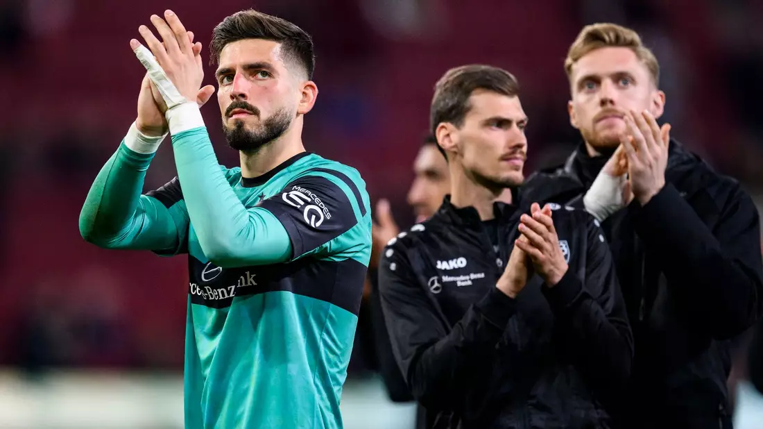 Torwart Fabian Bredlow wird auch in Hamburg von Müller vertreten. - Bild: Tom Weller/dpa
