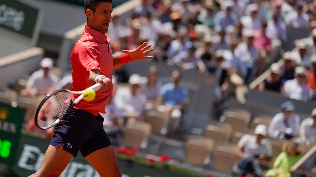Novak Djokovic jubelt über seinen Sieg. - Bild: Thibault Camus/AP/dpa