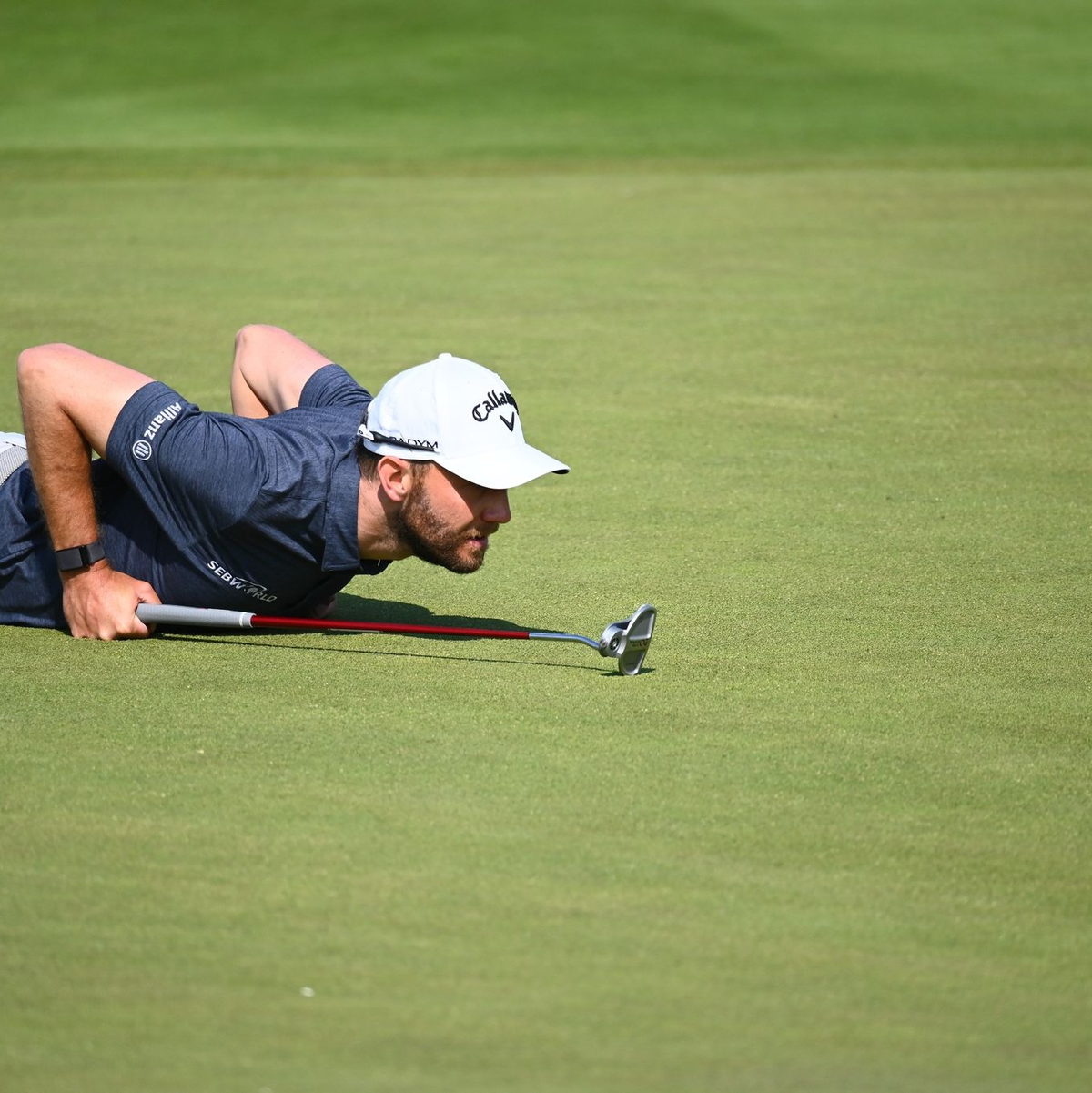 Der Düsseldorfer Maximilian Kieffer teilte sich den zweiten Platz mit dem Ratinger Marcel Siem. - Foto: Jonas Walzberg/dpa