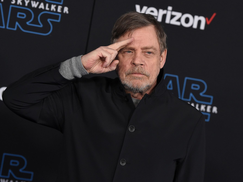 Schauspieler Mark Hamill  bei der   Premiere des Films «Star Wars: Der Aufstieg Skywalkers». - Foto: Jordan Strauss/Invision/AP/dpa
