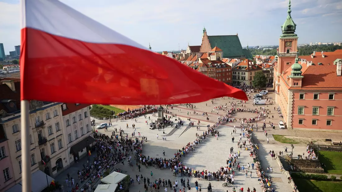 Für den Herbst ist in Polen eine Parlamentswahl  angesetzt. - Bild: Leszek Szymanski/PAP/dpa