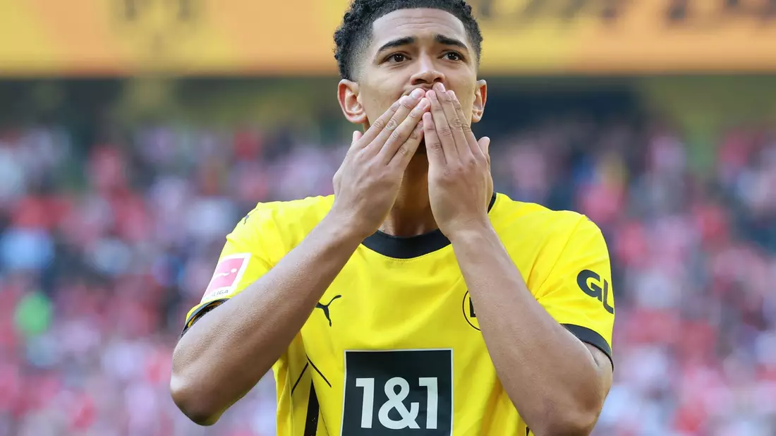 Wird Medienberichten zufolge zu Real Madrid wechseln: Dortmund’s Jude Bellingham. - Bild: Christian Charisius/dpa