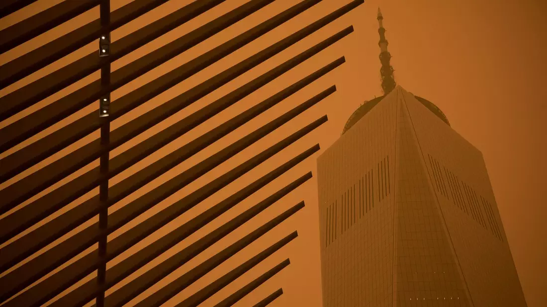 Das One World Trade Center in Lower Manhattan. - Bild: Michael Nagel/XinHua/dpa