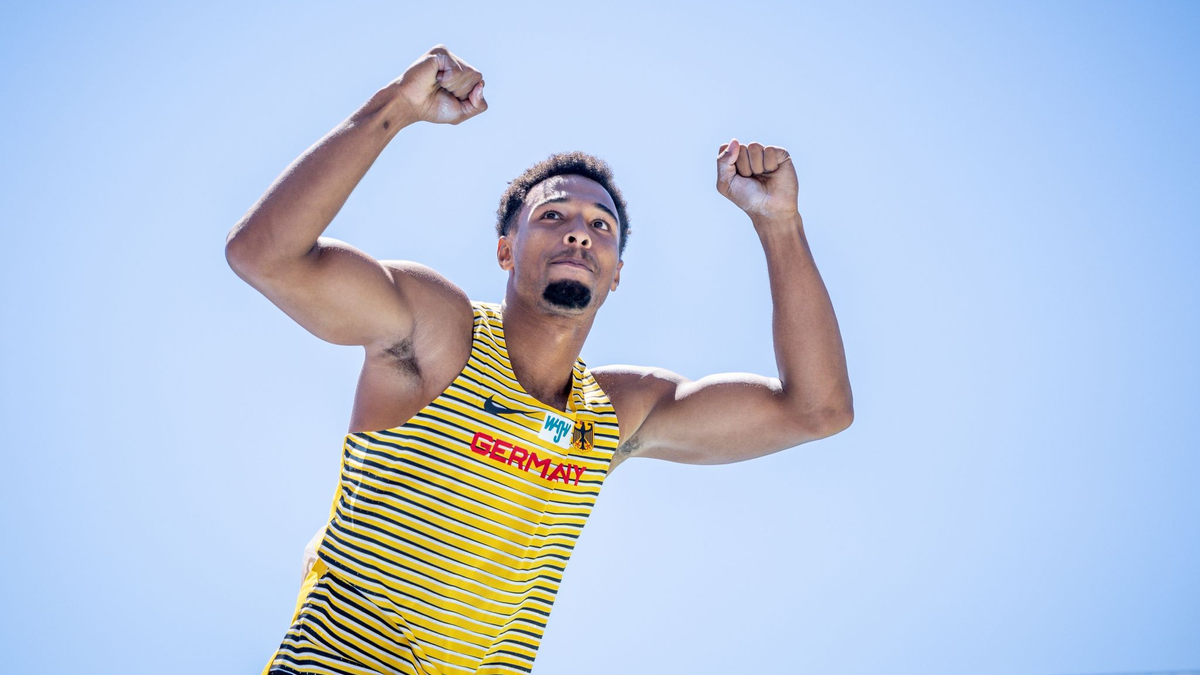 Stellte einen Zehnkampf-Rekord auf: Leo Neugebauer. - Foto: Michael Kappeler/dpa