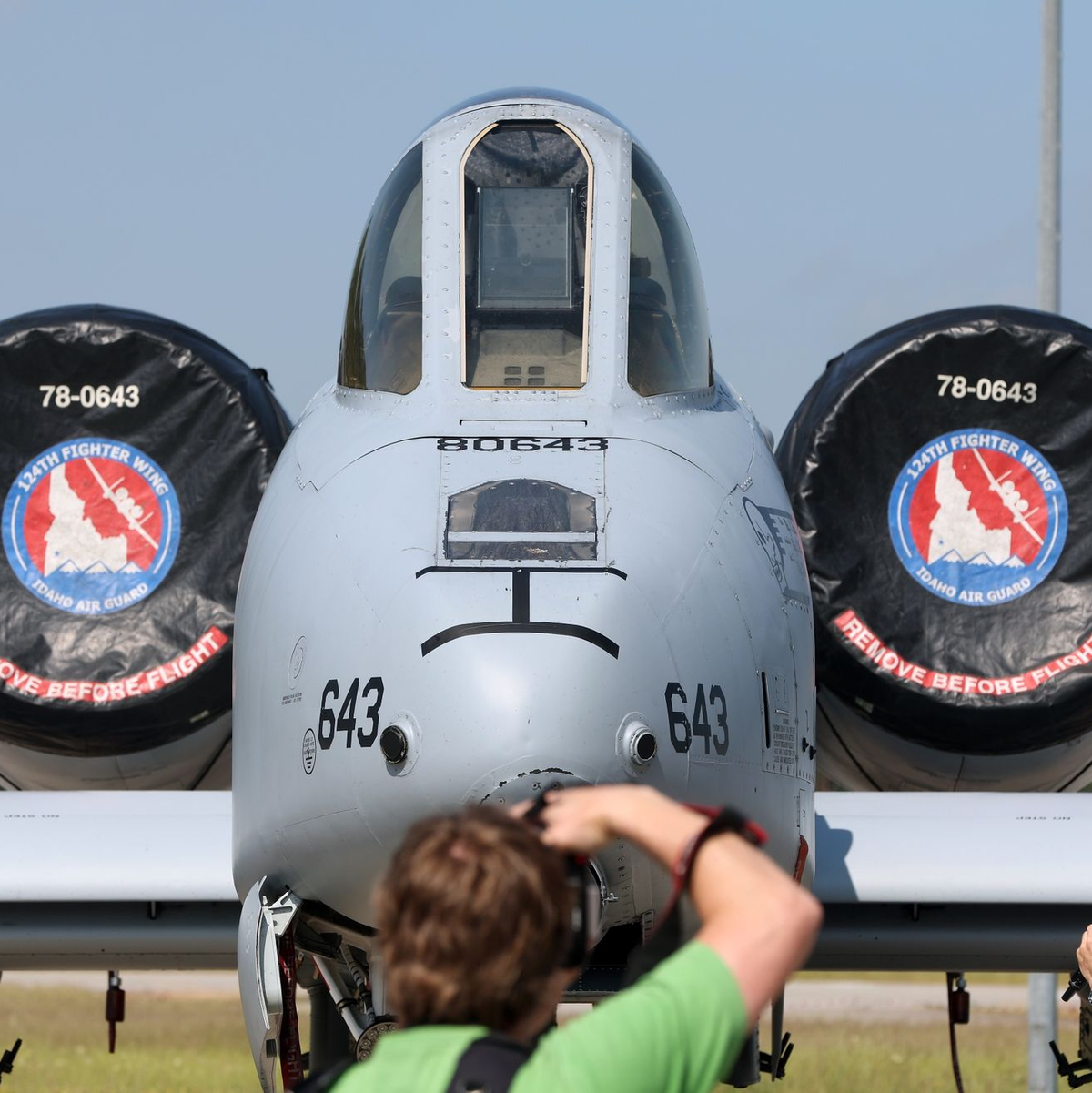 Ein Kampfflugzeug A10 der US-Airforce: Das größte Kontingent stellen die Vereinigten Staaten von Amerika. - Foto: Karl-Josef Hildenbrand/dpa
