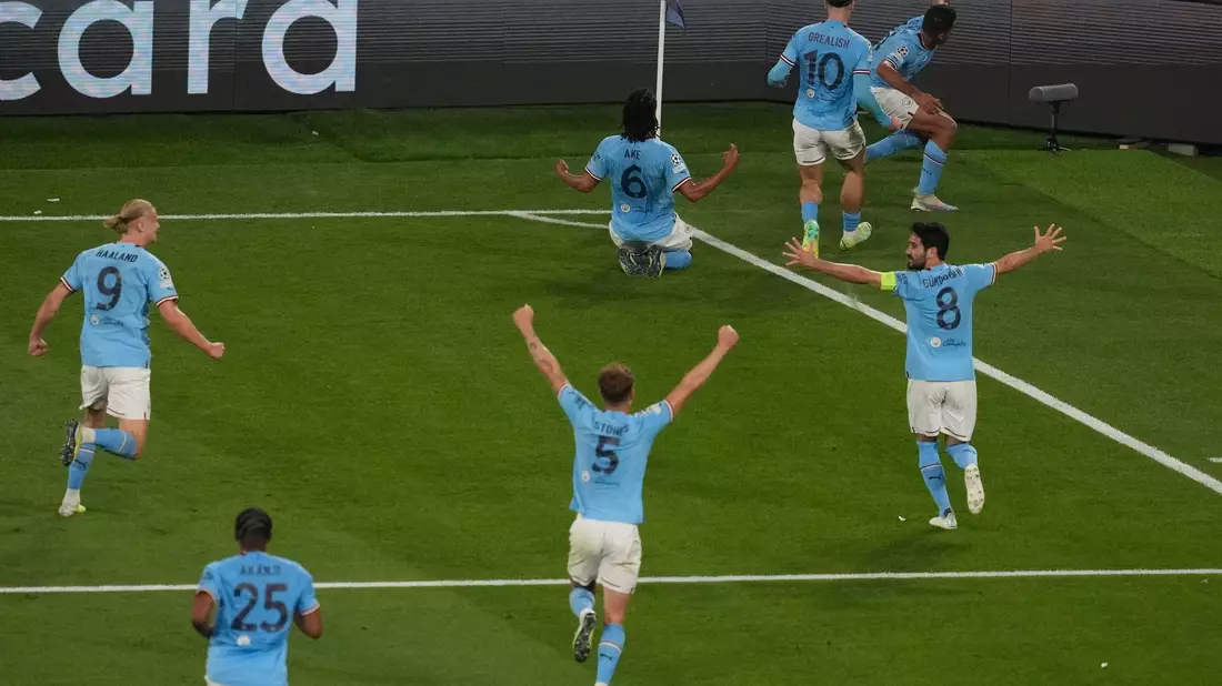 Manchester City setzte sich im Champions-League-Finale gegen Inter Mailand durch. - Bild: Thanassis Stavrakis/AP/dpa
