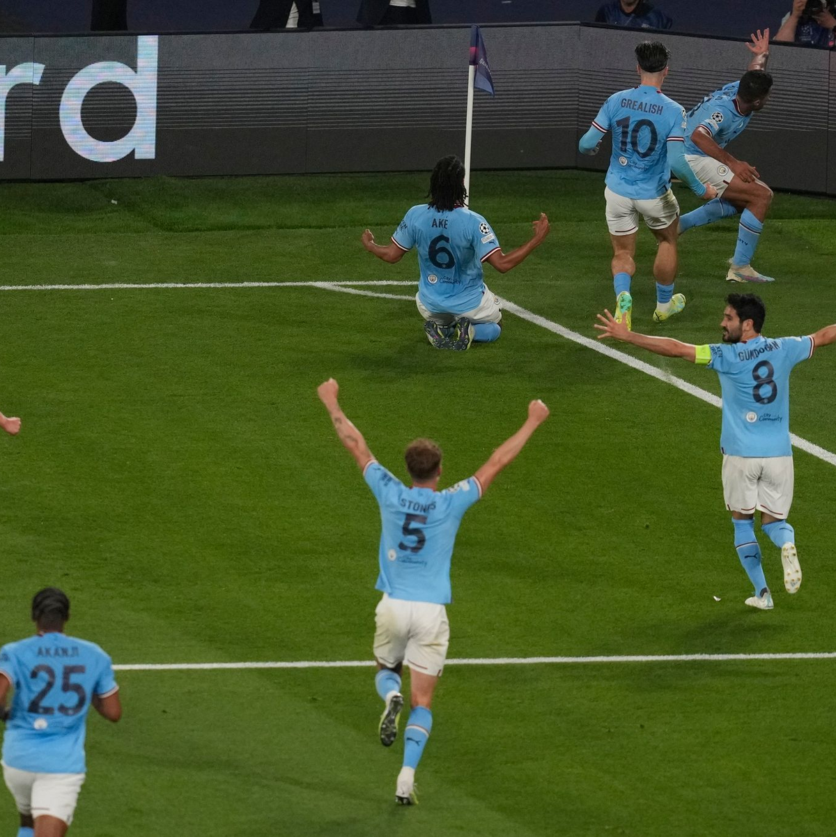 Manchester City setzte sich im Champions-League-Finale gegen Inter Mailand durch. - Foto: Thanassis Stavrakis/AP/dpa