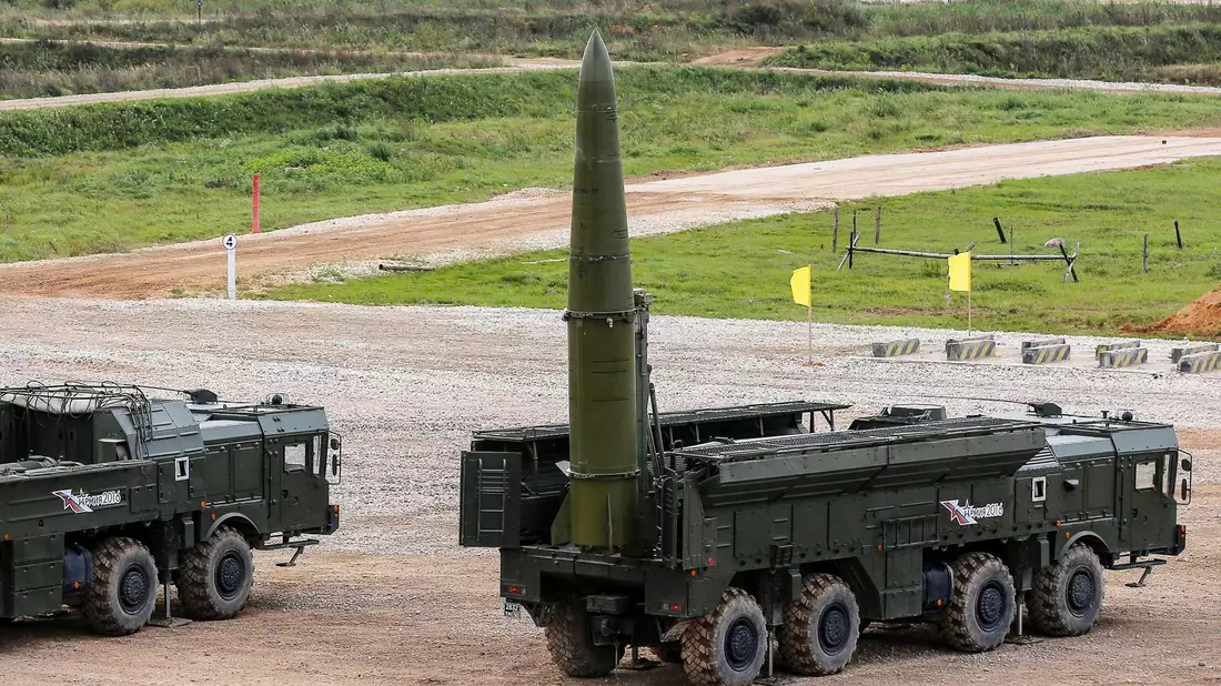 Russland hat für den Angriff auf Poltawa mutmaßlich Raketen vom Typ Iskander genutzt. (Archivbild) - Bild: Sergei Ilnitsky/epa/dpa