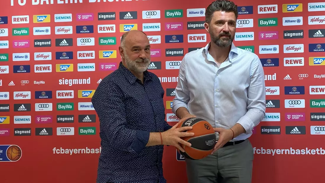 Neuer Trainer der Bayern-Basketballer: Pablo Laso. - Bild: Christian Kunz/dpa