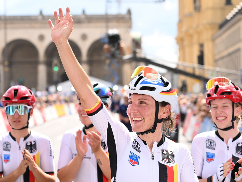 Lisa Brennauer ist Sportchefin des neuen Rennens in Stuttgart. - Foto: Marius Becker/dpa
