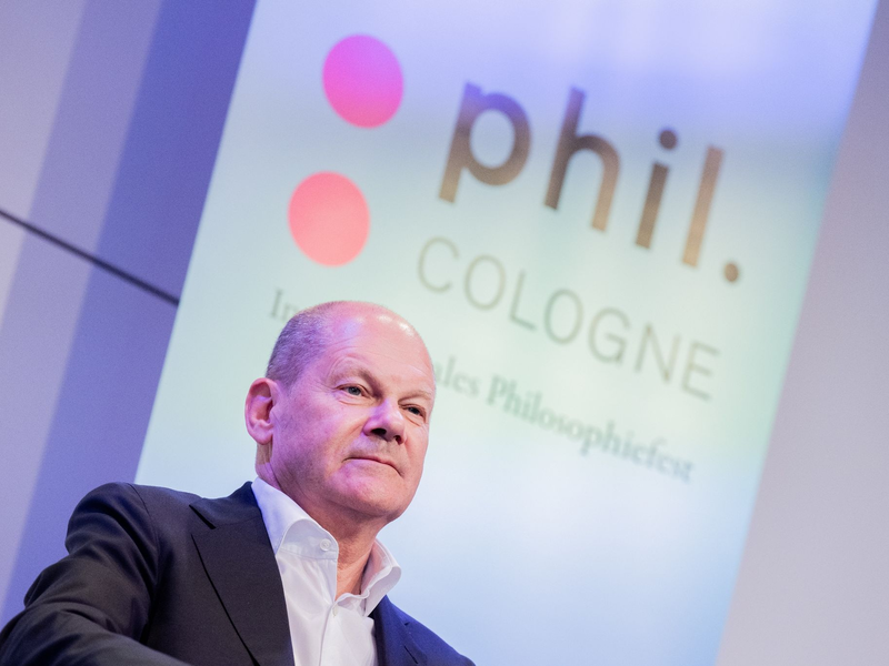 Bundeskanzler Olaf Scholz war von 1982 bis 1988 stellvertretender Bundesvorsitzender der Jusos. - Foto: Rolf Vennenbernd/dpa