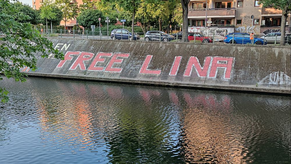 Free-Lina-Schriftzug - Foto: ?ber dts Nachrichtenagentur