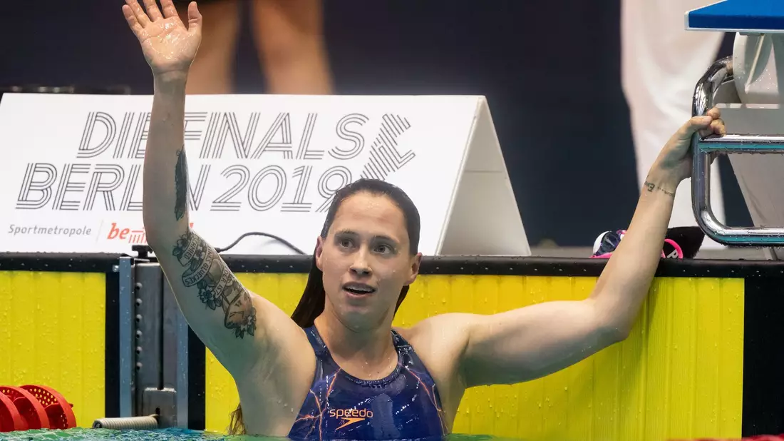Beendet ihre aktive Laufbahn: Schwimmerin Sarah Wellbrock. - Bild: Bernd Thissen/dpa