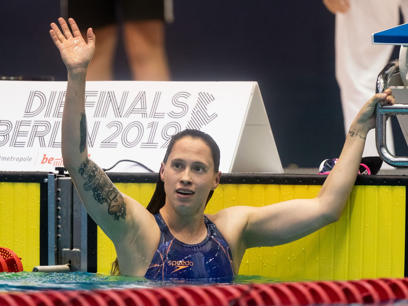 Beendet ihre aktive Laufbahn: Schwimmerin Sarah Wellbrock. - Foto: Bernd Thissen/dpa