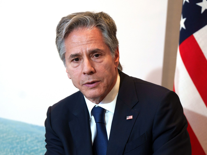 US-Außenminister Antony Blinken holt seine Anfang Februar abgesagte Reise nach China in dieser Woche nach. - Foto: Soeren Stache/dpa