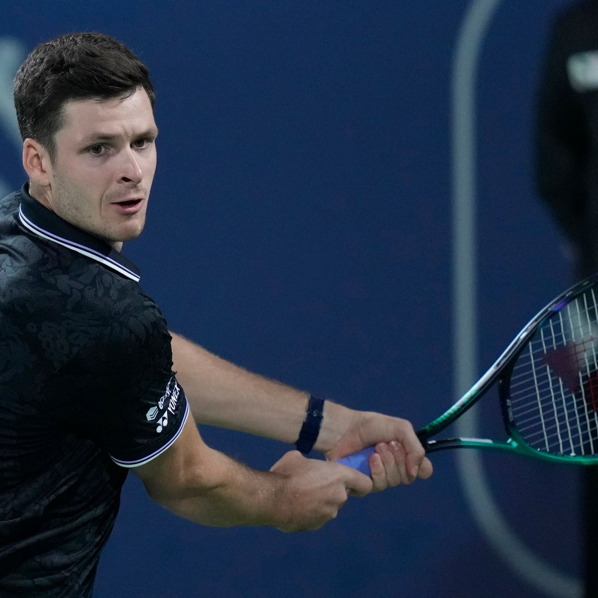 Hubert Hurkacz hat das Viertelfinale des Rasen-Tennisturniers in Stuttgart erreicht. - Foto: Kamran Jebreili/AP