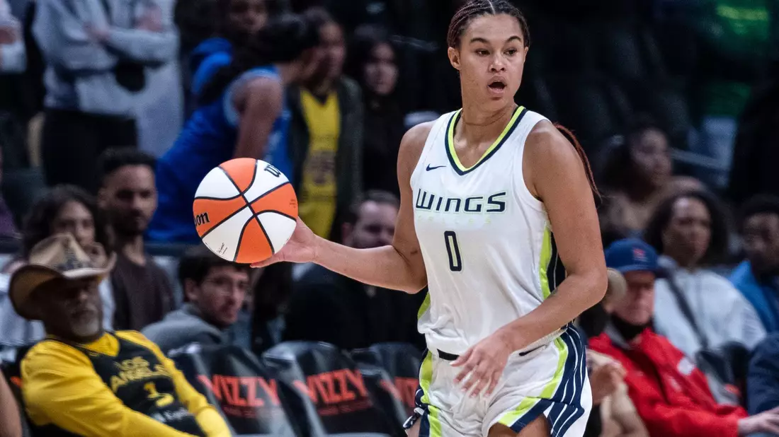 Erreichte mit den Dallas Wings das Halbfinale: Satou Sabally. - Bild: Maximilian Haupt/dpa