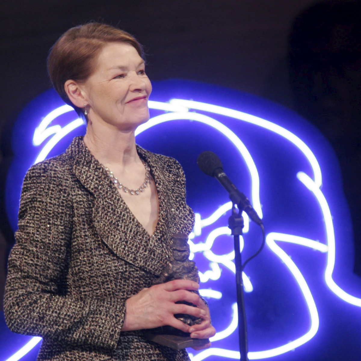 Glenda Jackson bei der Verleihung des Ibsen Centennial Award in Oslo (2006). - Foto: Erichsen, Jarl Fr./dpa/SCANPIX/dpa