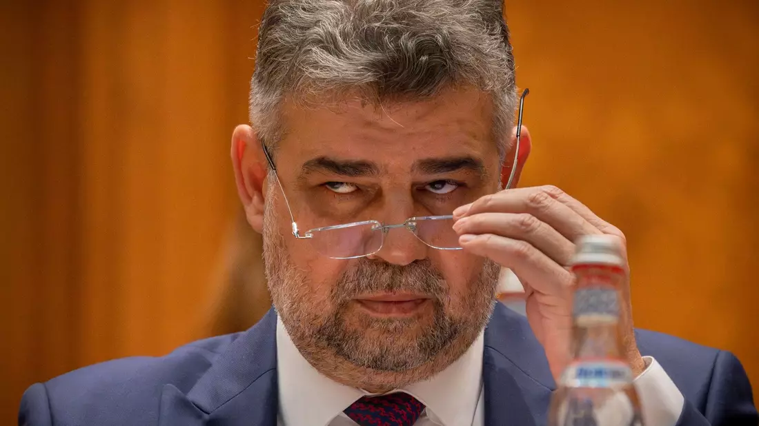 Verspricht eine Politik des «Patriotismus in der Wirtschaft» durch Förderung der einheimischen Industrie: Marcel Ciolacu. - Bild: Vadim Ghirda/AP/dpa