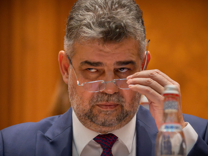 Verspricht eine Politik des «Patriotismus in der Wirtschaft» durch Förderung der einheimischen Industrie: Marcel Ciolacu. - Foto: Vadim Ghirda/AP/dpa