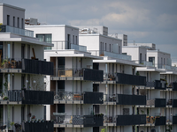 Blick auf Neubau-Wohnungen im Berliner Bezirk Schöneberg. - Foto: Monika Skolimowska/dpa